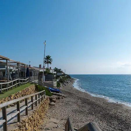 Moderno Estudio Y Piscina A 50 Metros De La Playa 아파트 *